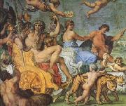 Annibale Carracci Triumph of Bacchus and Ariadne (mk08) USA oil painting artist